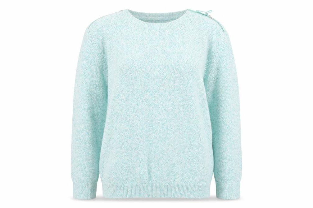 Womens UK Size S Wallis Green Pullover Jumper
