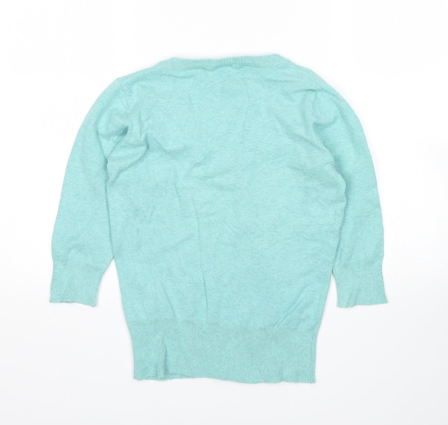 Womens UK Size 10 Atmosphere Green Pullover Jumper