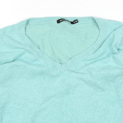 Womens UK Size 10 Atmosphere Green Pullover Jumper