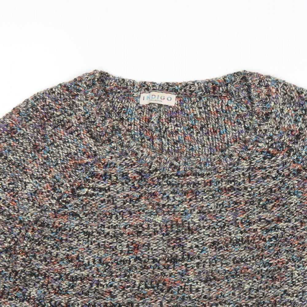Womens UK Size 10 M&S Multicoloured Pullover Jumper
