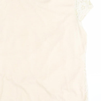 George Womens Beige   Basic Blouse Size 16