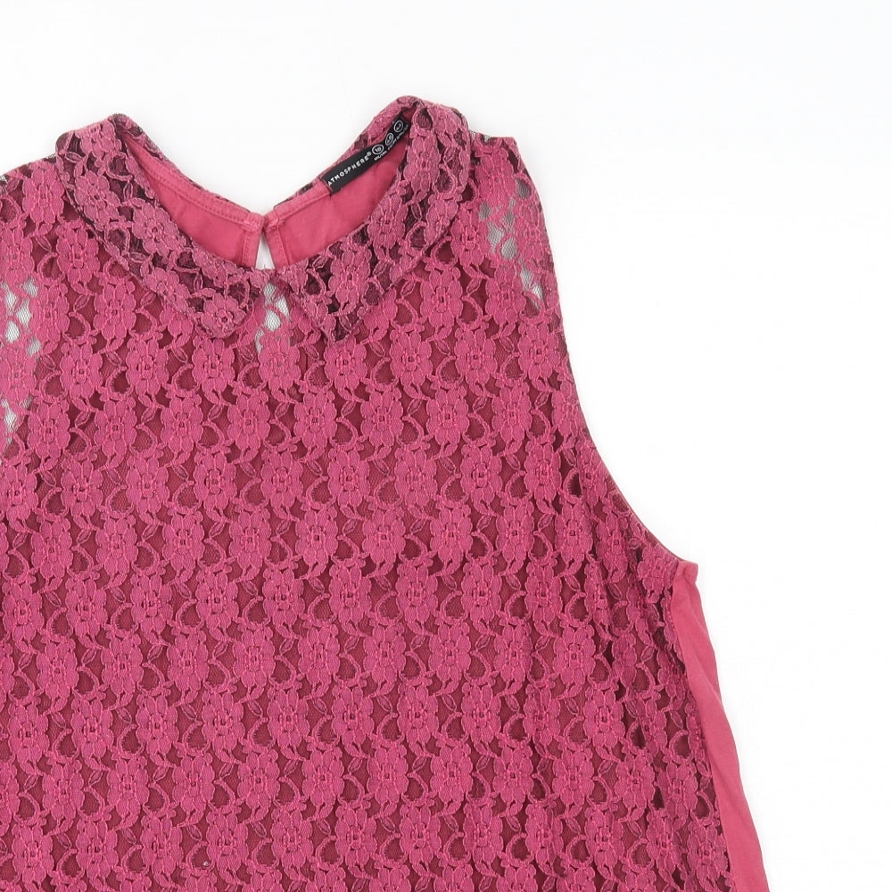 Primark Womens Pink   Basic Blouse Size 8