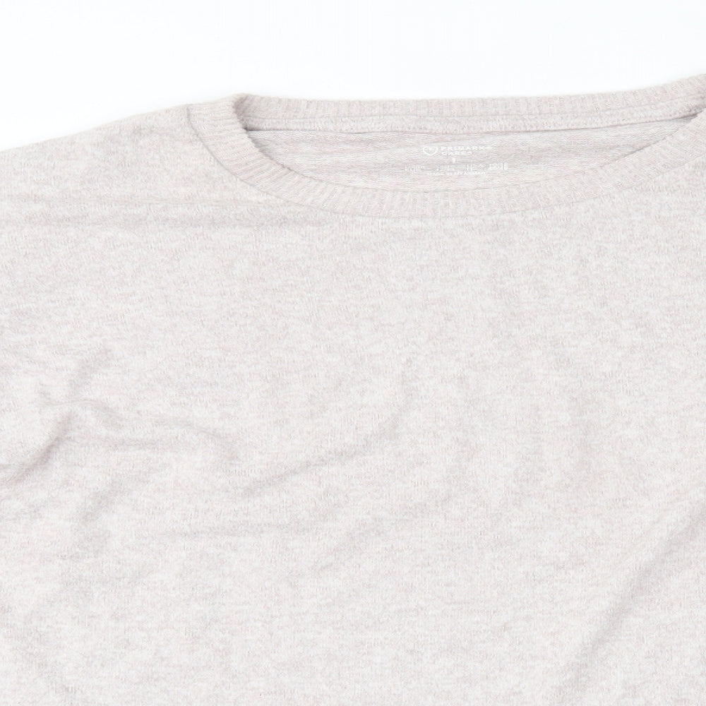 Primark Womens Grey   Pullover Jumper Size L  - loungewear