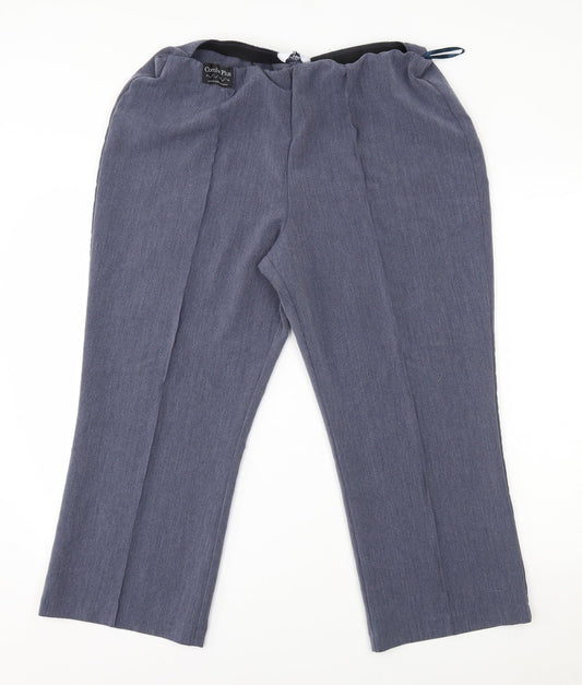 Classic Womens Blue   Trousers  Size 18 L24 in