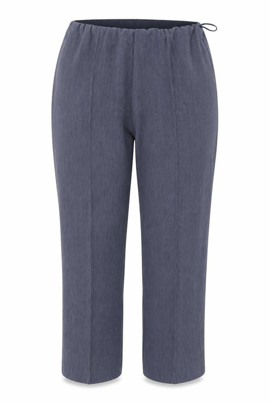 Womens UK Size 18 Classic Regular Fit  Blue Trousers