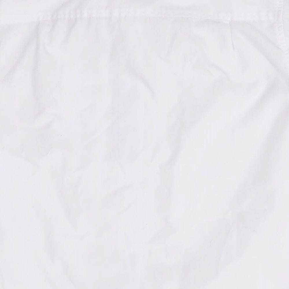 Matalan Boys White   Basic Button-Up Size 8 Years