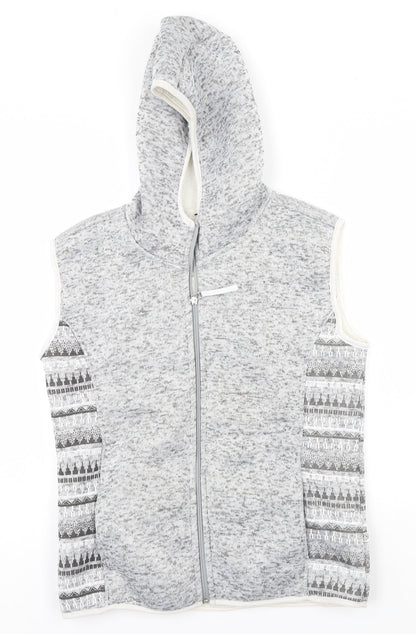 ESMARA Womens Grey   Full Zip Hoodie