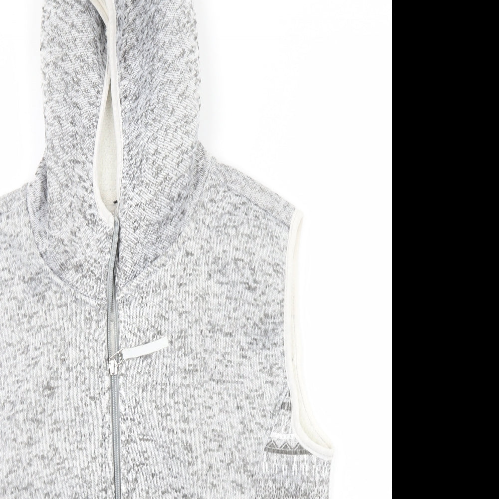 ESMARA Womens Grey   Full Zip Hoodie