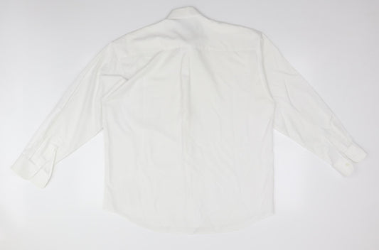 Southern Comfort Mens White    Button-Up