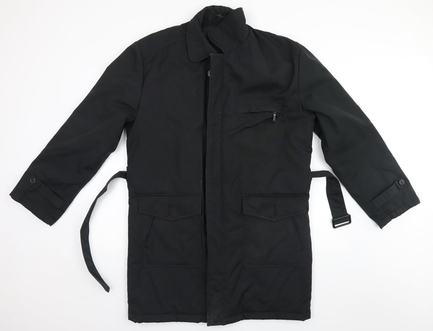 Mens UK Size  Preworn Brown Overcoat