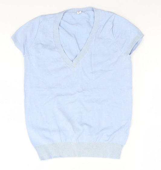 Preworn Mens Blue   Full Zip Jumper Size S