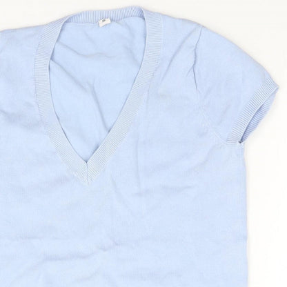 Preworn Mens Blue   Full Zip Jumper Size S