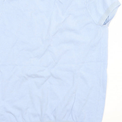 Preworn Mens Blue   Full Zip Jumper Size S