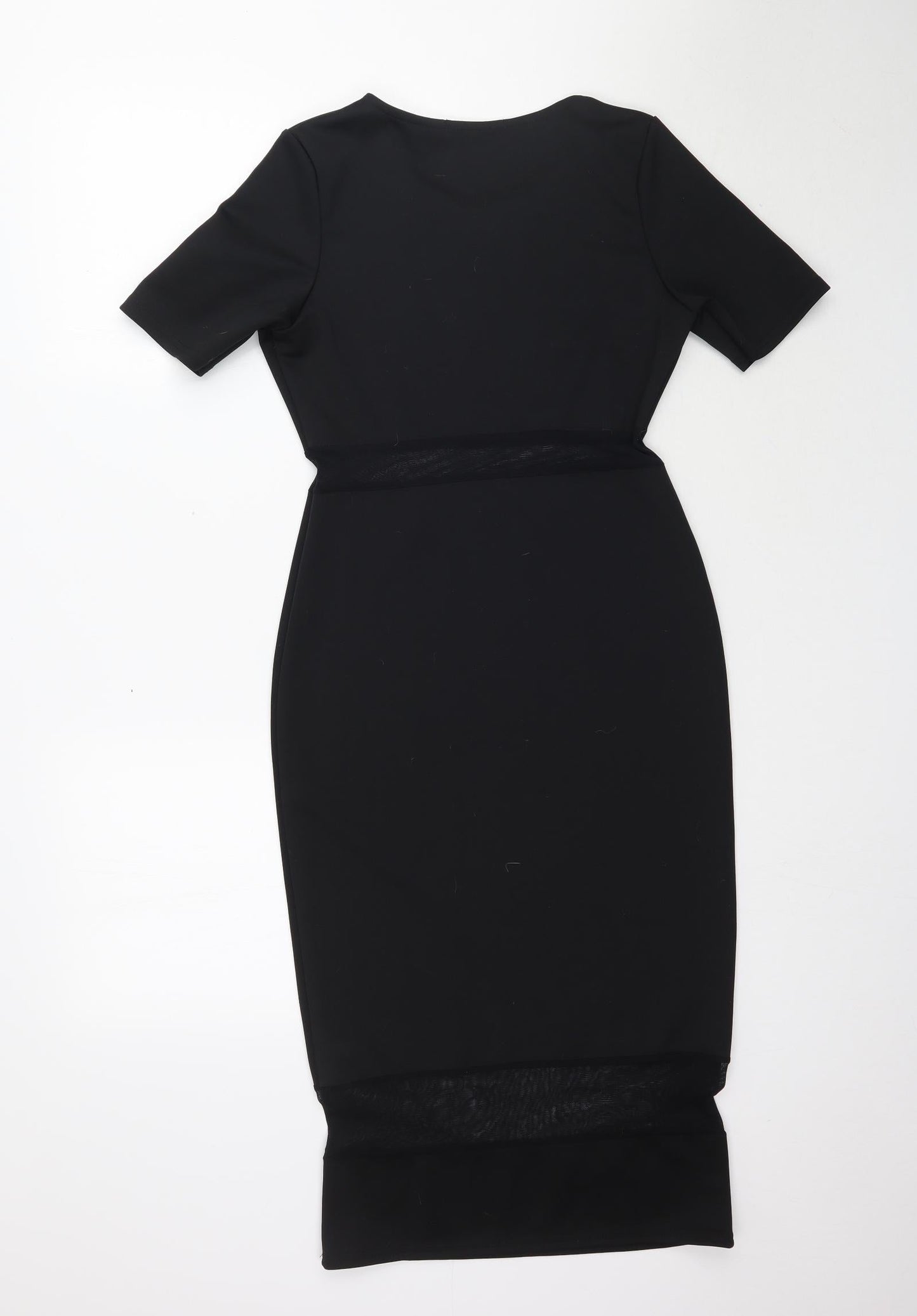 Missguided Womens Black   Pencil Dress  Size 10