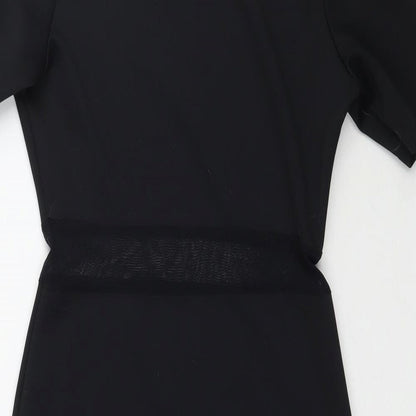 Missguided Womens Black   Pencil Dress  Size 10
