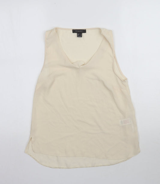 Primark Womens Ivory   Basic Blouse Size 8