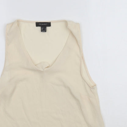 Primark Womens Ivory   Basic Blouse Size 8