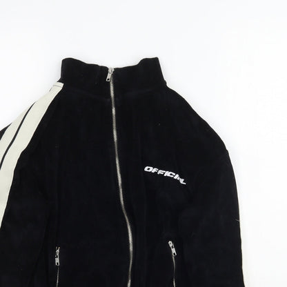 Womens UK Size S Boohoo Black Jacket