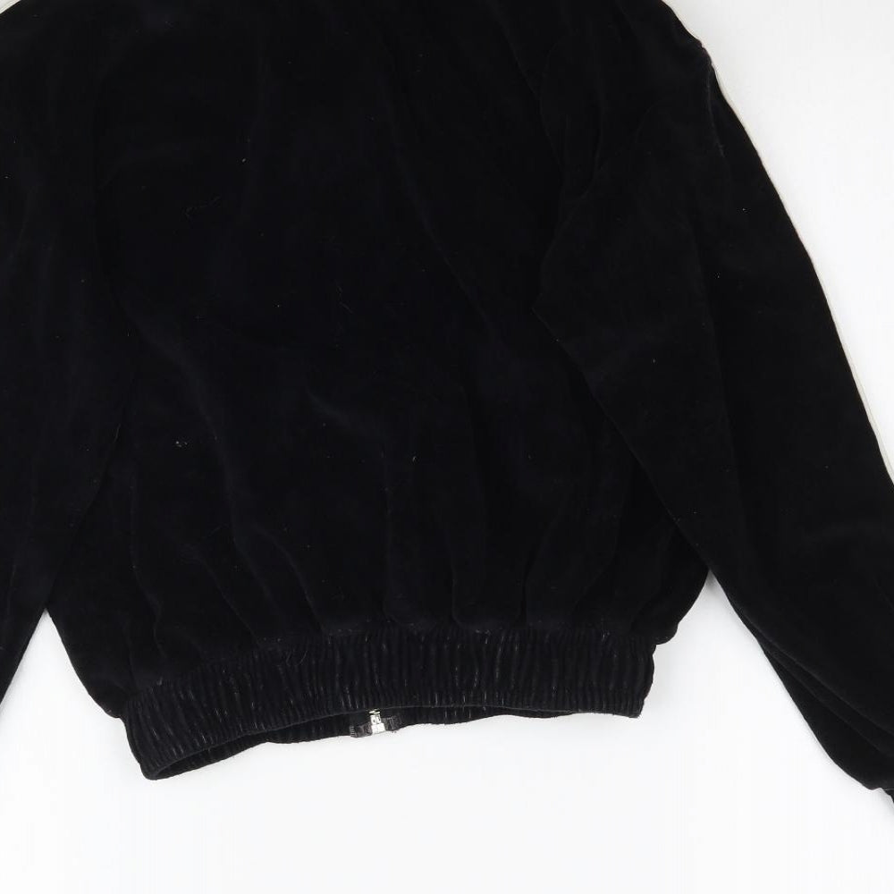 Womens UK Size S Boohoo Black Jacket