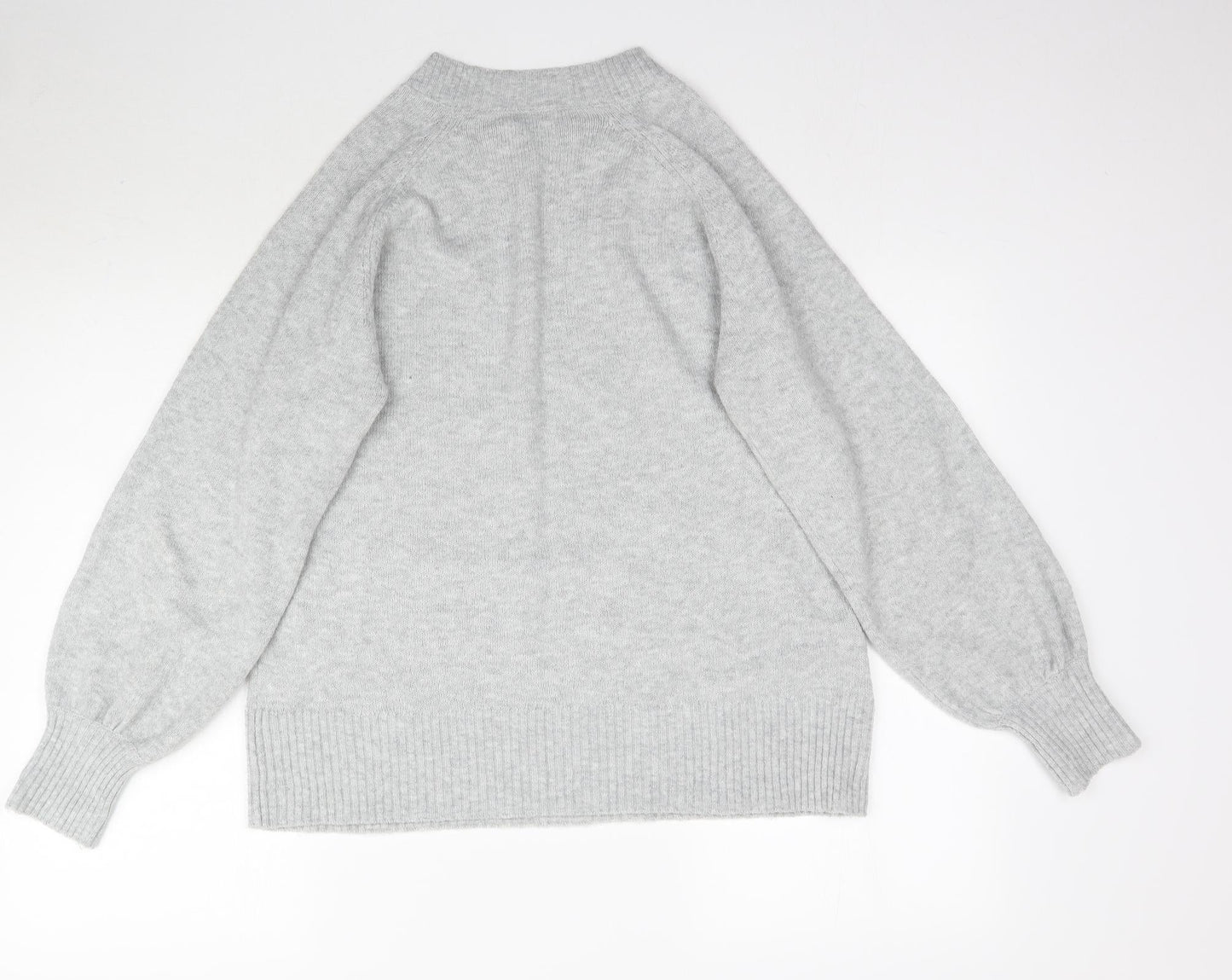 Womens UK Size M Matalan Grey Pullover Jumper
