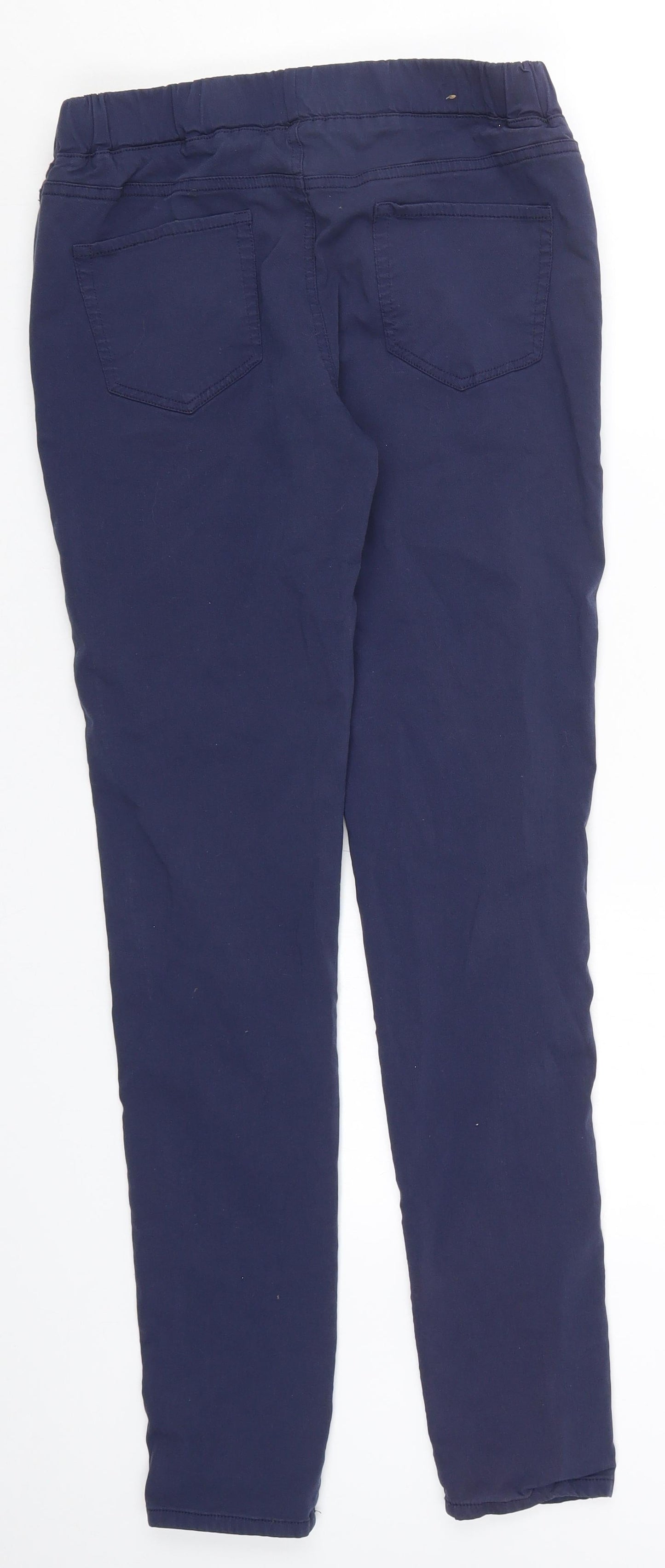 Womens UK Size 12 Tru Regular Fit  Blue Trousers