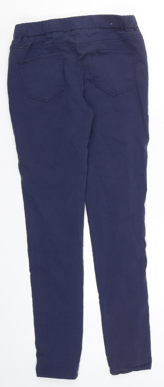 Womens UK Size 12 Tru Regular Fit  Blue Trousers
