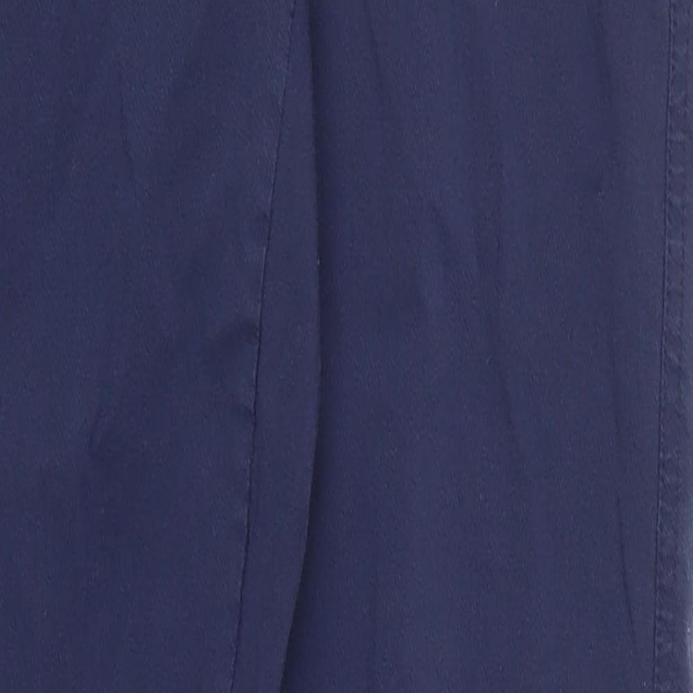 Womens UK Size 12 Tru Regular Fit  Blue Trousers