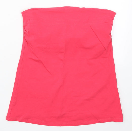 Papaya Womens Pink   Basic Tank Size 12