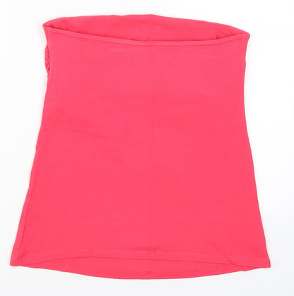 Papaya Womens Pink   Basic Tank Size 12