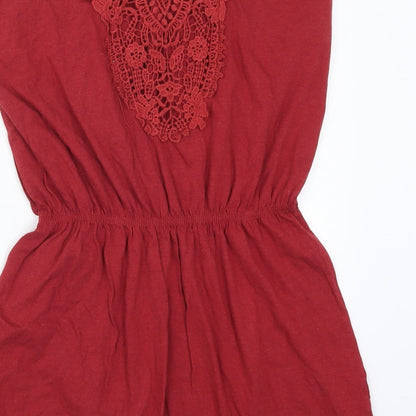 Atmosphere Womens Red   Basic T-Shirt Size 14