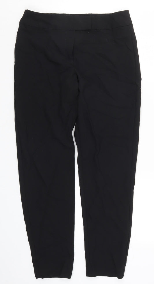 George Womens Black   Trousers  Size 10 L27.5 in