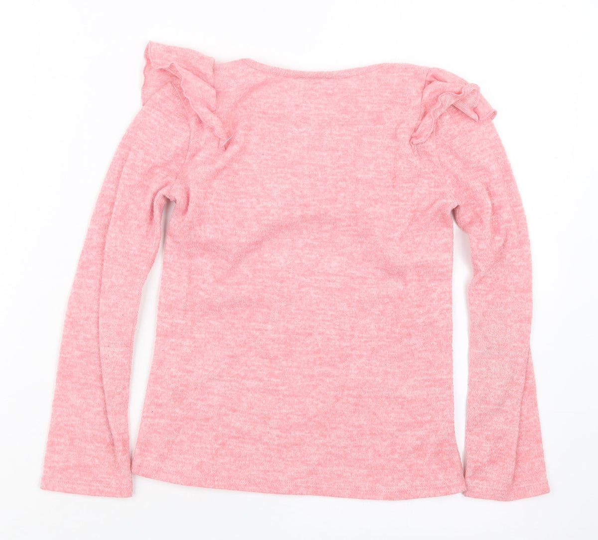 Back view of Matalan girls’ pink jumper, size 9, years