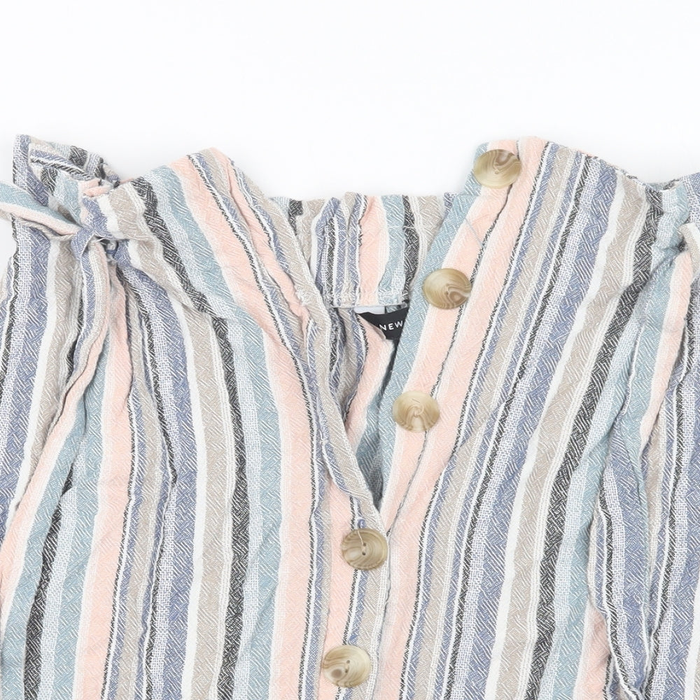 New Look Womens Blue   Straight & Pencil Skirt Size 10