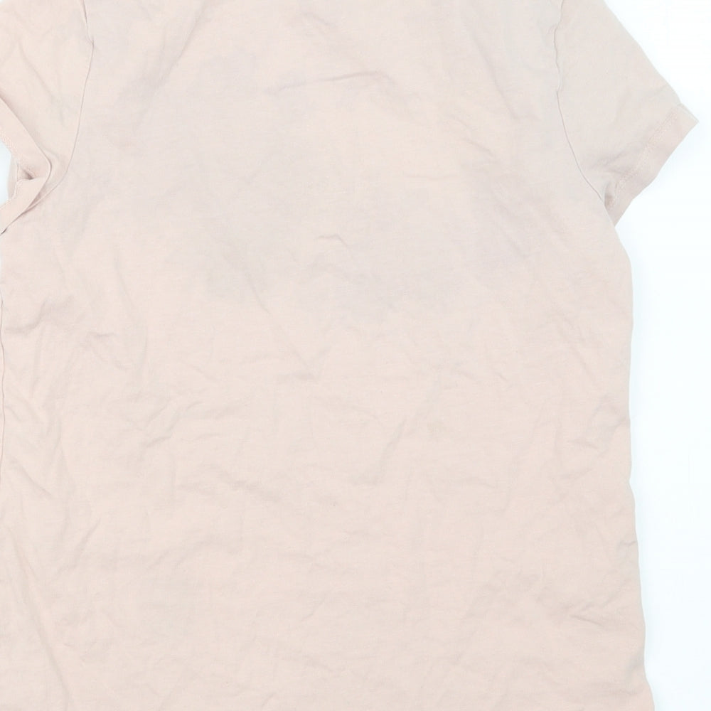 George Girls Pink   Basic T-Shirt Size 10-11 Years