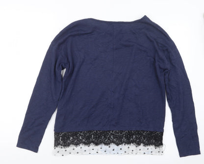 Womens UK Size 8 Dorothy Perkins Blue Pullover Jumper