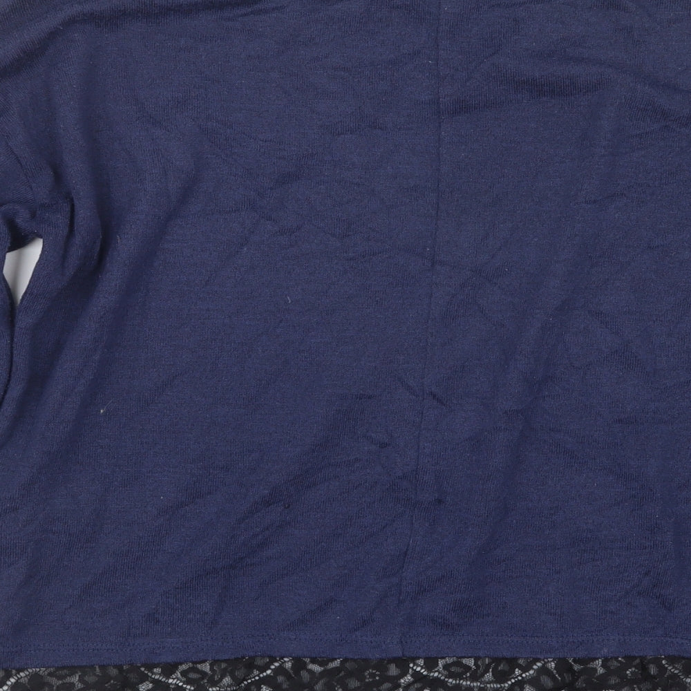 Womens UK Size 8 Dorothy Perkins Blue Pullover Jumper