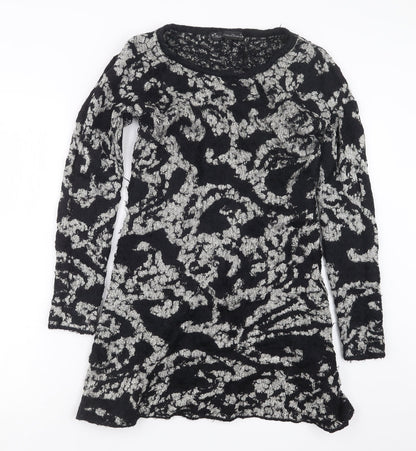 Mela Loves London Womens Black   Pullover Jumper Size L