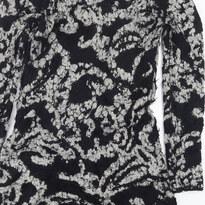 Mela Loves London Womens Black   Pullover Jumper Size L