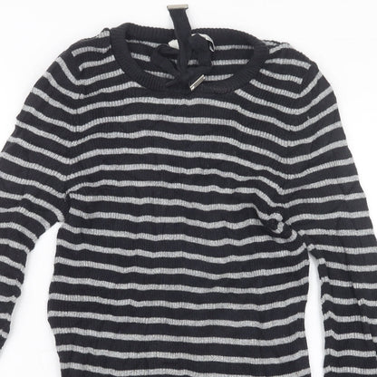 Womens UK Size 14 Oui Black Pullover Jumper