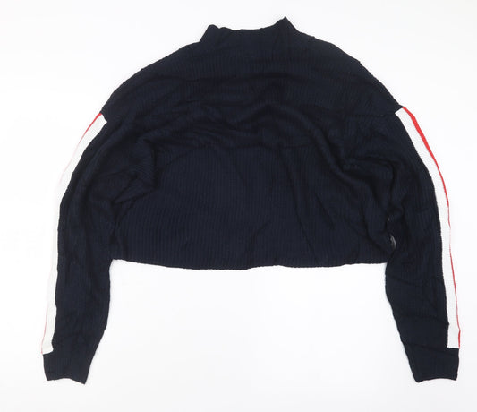Divided by H&M Womens Blue  Knit Pullover Jumper Size XL