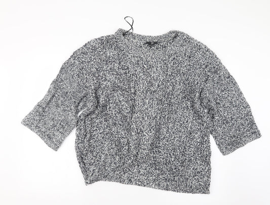 Womens UK Size S H&M Blue Pullover Jumper