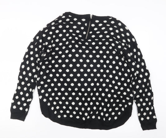 Womens UK Size S H&M Black Pullover Jumper