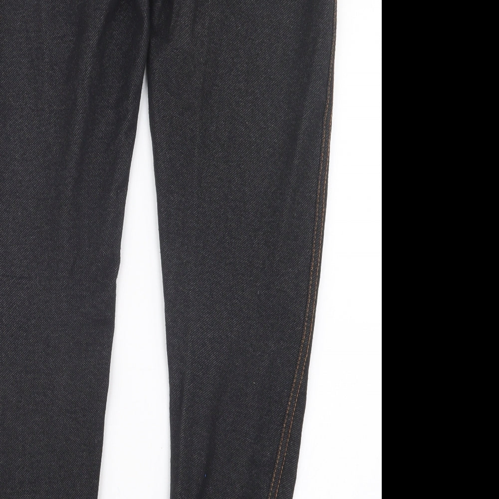 Giselle Womens Blue   Trousers  Size S L24 in