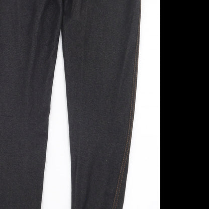 Giselle Womens Blue   Trousers  Size S L24 in