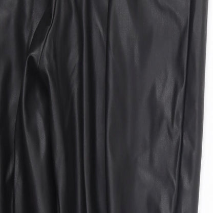 New Look Womens Black   Trousers  Size 10 L26.5 in