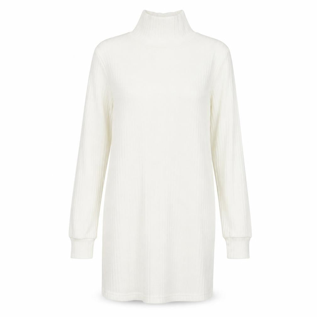 Womens UK Size M Preworn White Pullover Jumper
