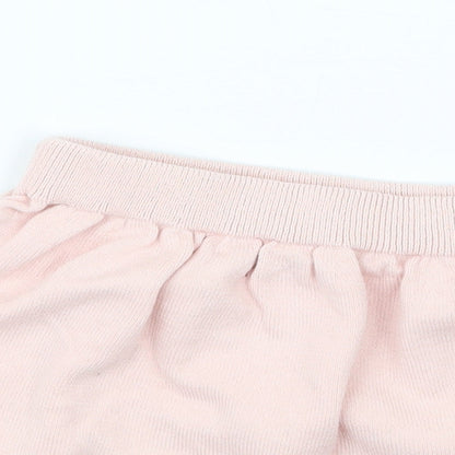 Primark Girls Pink  Knit A-Line Skirt Size 3-4 Years - Christmas