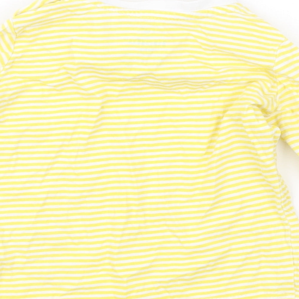 Lupilu Baby Yellow Striped  Basic T-Shirt Size 6-9 Months