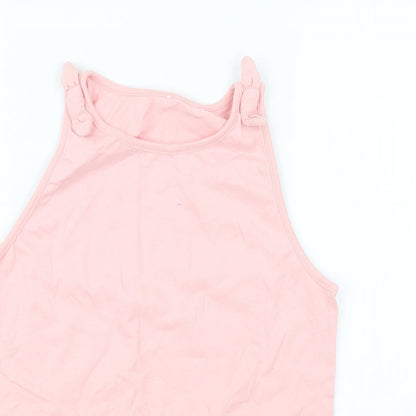 George Girls Pink   Basic T-Shirt Size 12-13 Years