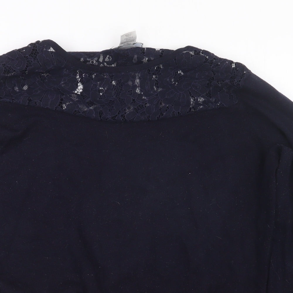 La Redoute Womens Blue  Knit Pullover Jumper Size 18